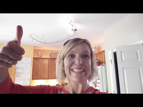 Install a Hampton Bay flexible track lighting system