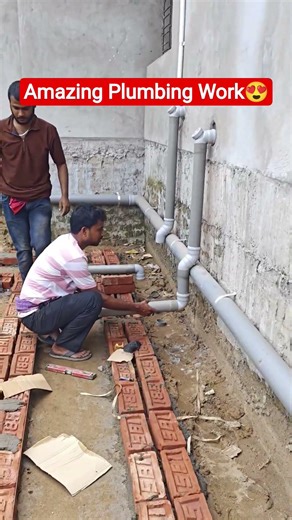 Amazing Plumbing Work #plumbing #construction
