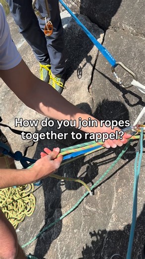 Pisgah Climbing School on Instagram: "There are many joining knots out there to choose from. What are your favorites? #rappelling #dbmfbk #rockclimbing #visitnc #knots"