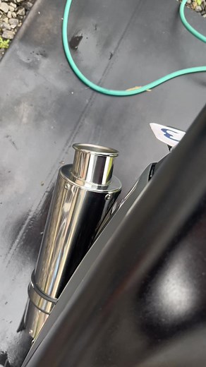 無名のマフラーの癖にいい音しちょる#ジョグ #ジョグ3kj #3kj #ヤマハ #ヤマハジョグ #愛車 #原付 #原付改造 #速いよー #ステンレスマフラー