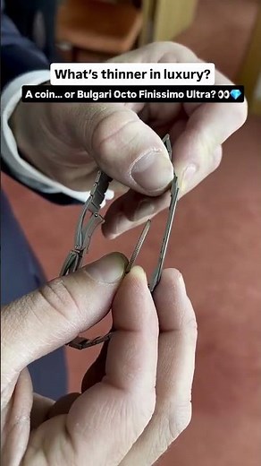 Coin vs Bulgari Octo Finissimo Ultra ⌚ World’s Thinnest Luxury Watch? 👀💎 Zadok Jewelers Watches