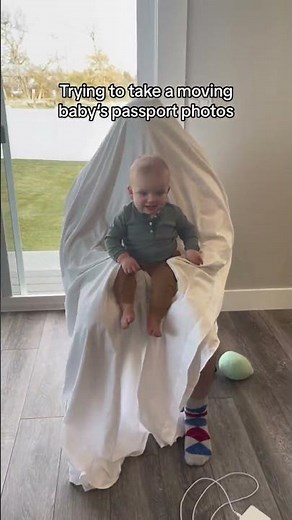 What’s your favorite ways to take passport photos for babies? About yo start the process again with