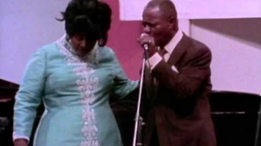 Louis Armstrong & Mahalia Jackson - Just A Closer Walk With Thee - 7/10/1970 (Official)