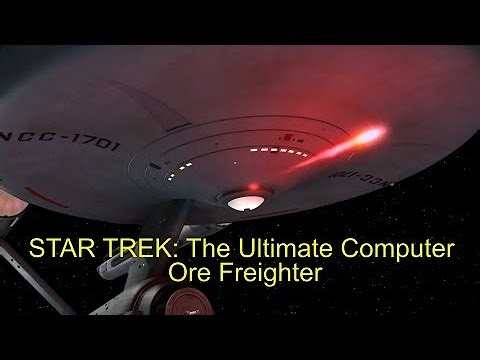Star Trek M-5 Versus the Ore Freighter, from The Ultimate Computer. Remastered.