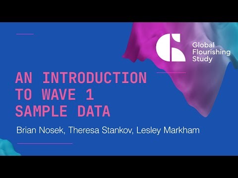 Global Flourishing Study: An Introduction to Wave 1 Sample Data