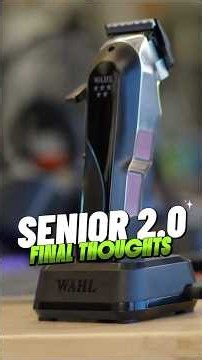Final thoughts on the Senior 2.0 #wahlsenior #wahlclippers #barberlife #barbercontent #wahl