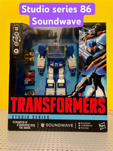 #transformers #studioseries86 - Soundwave