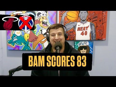 Bam Adebayo Scores 83 Points Making NBA History in Miami Heat Win Over Wizards