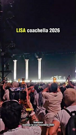 LISA PERFORMING BAD ANGEL WITH ANYMA AT COACHELLA 2026 #coachella #anyma #lisa