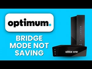 Optimum Router Bridge Mode Not Saving Browser Issue 🌐 Easy Fix