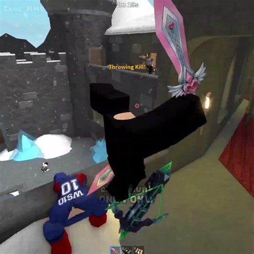 Beating Teamers || Game: MMV || Tags: #chicy #mmv #murdermysteryv #mm2 #murdermystery2 #mmvshorts