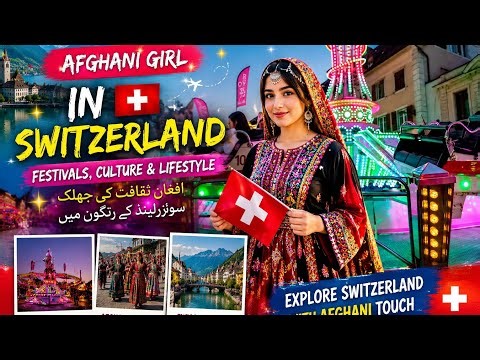 Swiss Festival, Culture & Beautiful Lifestyle | Pashtun Girl in Switzerland🇨🇭