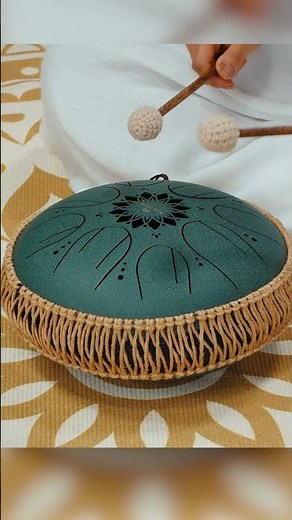 Relaxing Steel Tongue Drum Sounds