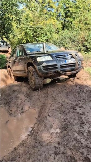 vw touareg Off-road Mammutparck extreme #automobile #offroad #mud #touareg