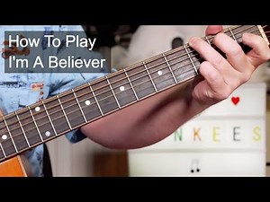 'I'm A Believer' The Monkees Beginner's Guitar Lesson