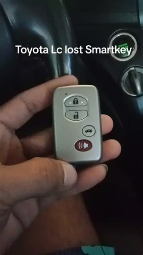 Toyota Land cruiser all smartkey lost, program new smartkey remote success #Longlocksmith #09156573758