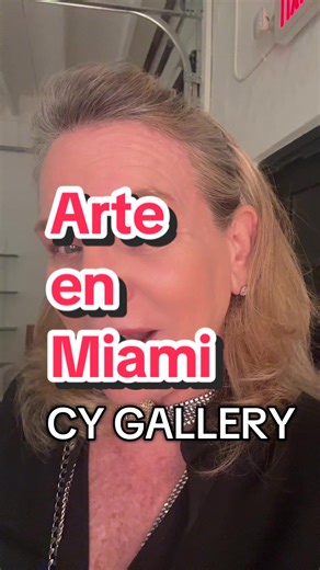 CY ART GALLERY MIAMI NOCHE DE ARTE #artgallery #artbasel #miamiartist #art @evasachsdesigns