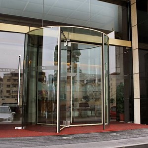 [Hot Item] Automatic Glass Revolving Door for Commercial Buildings