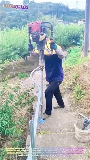 Watch Workers Install a Monorail Transport System Across a Mountain Orchard! 🚜🌳