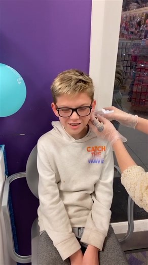 Ear Piercing Experience with Dad
