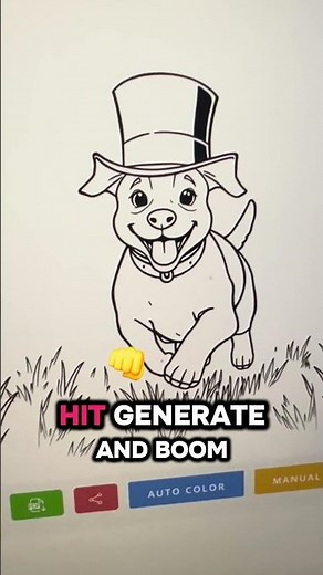 Create Coloring Book Images With AI