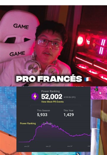 Mate a un PRO FRANCÉS 🇫🇷 de 50.000 de PR en la FNCS Solos. #FNCS #FortniteCompetitive #FortniteEU #Clutch #doraaqg