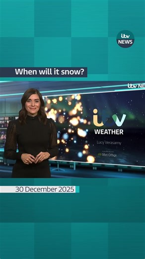 We’ve not got too much info on where snow will fall at this stage but will know more about Friday and the weekend soon What we do know - it’ll be much colder with a wind chill with frost & ice. Most places will have a sunny start to 2026 if freezing!