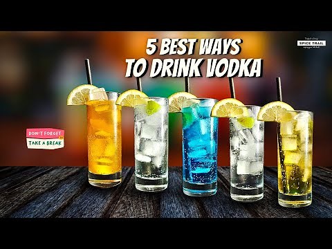 How to Drink Vodka for the first time at home
