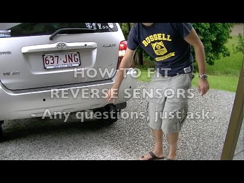 How To Fit Reverse Parking Sensors (Toyota) - Extended Video