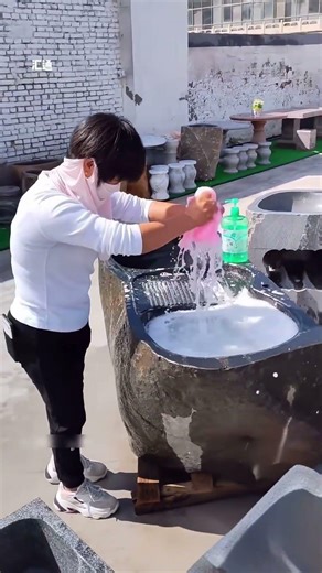 El lavadero de piedra que está sorprendiendo a todos