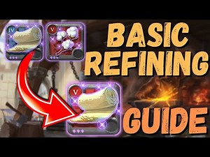 REFINING and HOW TO GET STARTED - Resources, Buildings, Bonuses - Albion Online