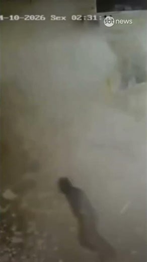 Criminosos explodem cofre de banco e fogem jogando pregos em MG | #SBTNews