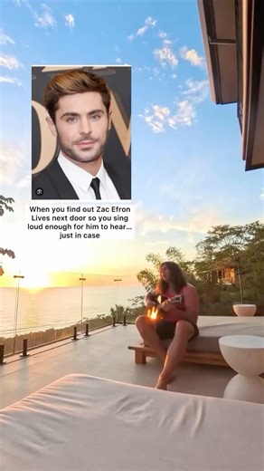 I don’t usually serenade men but for you I’d make an exception 🤣 #zacefron #costarica #guanacaste