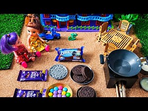 Mini Oreo biscuit cake recipe 😋🎂 Soo delicious and yummy mini cake must watch till end 🔚❤️