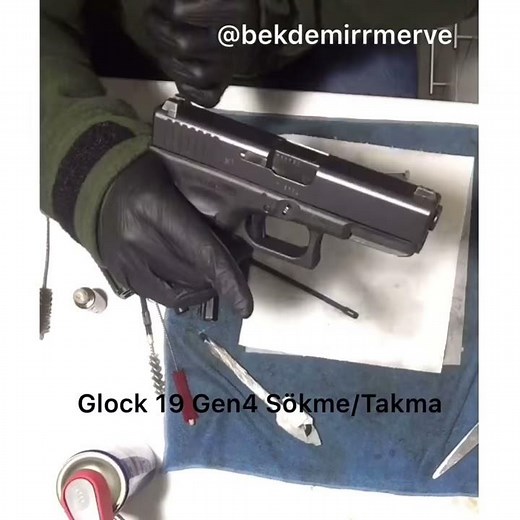 Glock 19 Gen4 Silah Sökme/Takma!