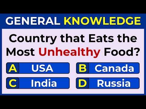 How Smart Are You? | Take This 30-Question Quiz To Find Out | GK