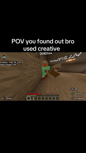 Discovering Creative Mode in Minecraft