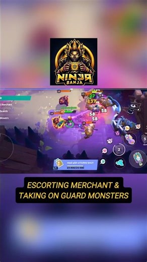 MO.CO Escorting the Merchant Through Chaos! Mobile Gameplay Walkthrough | Android/iOS #shorts #moco