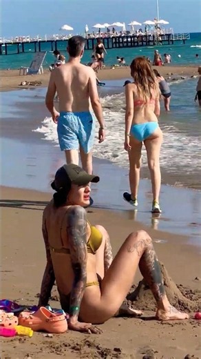 🇬🇷Greece Beach Halkidiki Kasandra Beach Summer Holiday 34⛵️ #greecebeach