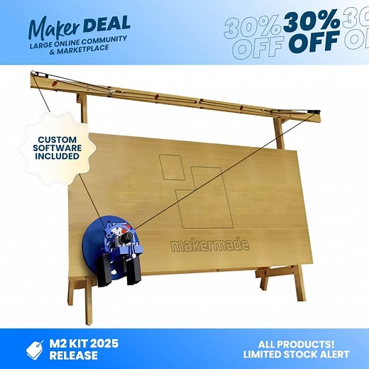MakerMade M2 CNC Kit - MakerMade
