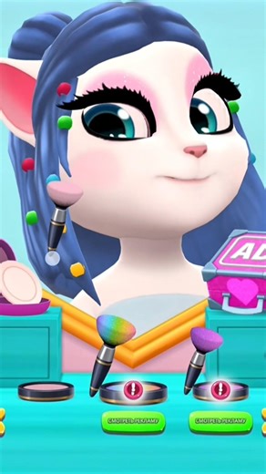 Angela’s Princess Transformation ✨❤️‍🔥#shorts#angela#talkingtom