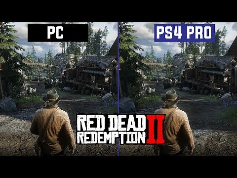 Red Dead Redemption 2 Graphics Comparison (PC vs PS4 Pro)