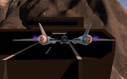 如何飞进雪山导弹基地 -simpleplanes