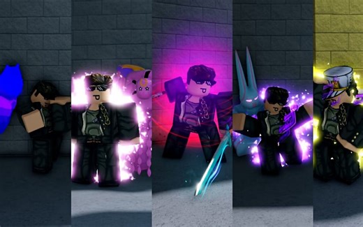 [AUT连招大放送！]分享4个替身连招 以及实战实用小技巧！