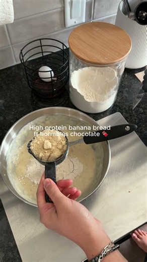 High protein banana bread recepie 🍌🍞