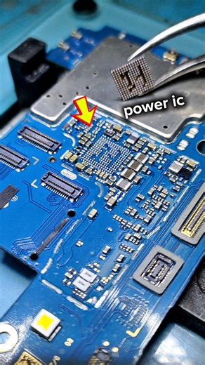 power ic reboling l reboling📲#mobilerepair #repair #ytshorts #poweric