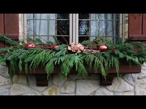 Christmas Decorating Ideas For Window Boxes