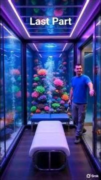Underground Aquarium Room Build Under Backyard | Full Timelapse (4K)#shorts