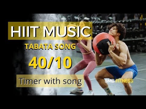 HIIT Timer Music Workout 40/10 - Tabata 40/10 Music | Intense Intervals for Fat Burn & Strength