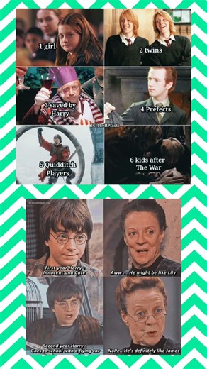 Harry Potter Family Math Gone Wrong 😂 | Weasley Kids Count #shorts #memes #harrypotter
